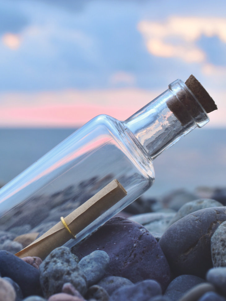 mensaje botella